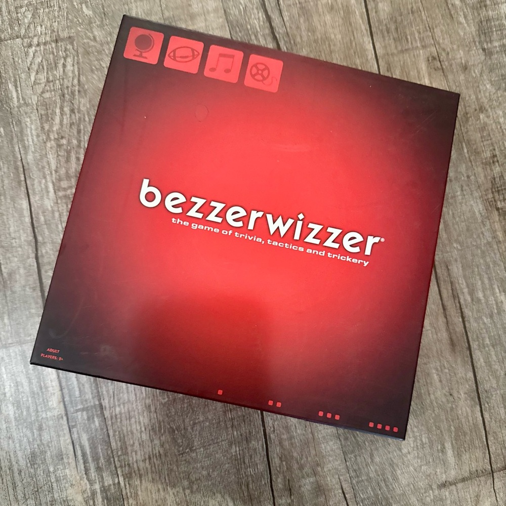 NIB Bezzerwizzer Board Game Trivia Strategy Tactics 20‎ Categories